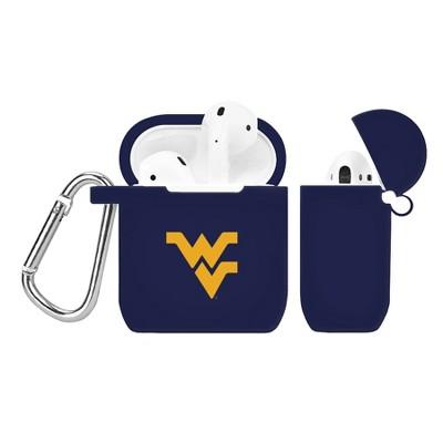 NCAA West Virginia Mountaineers Silicone Cover for AirPod Battery Case
