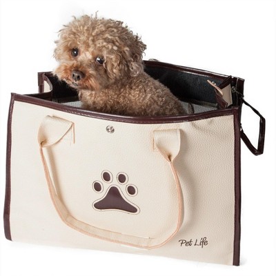 Chery Life Pet Carrier with Paw Pattern