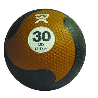 CanDo, Firm Medicine Ball, 8" Diameter, Yellow, 2 lbs.