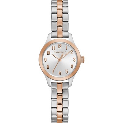 Caravelle designed by Bulova Ladies' Classic Petite 3-Hand Quartz Watch, Arabic Marker