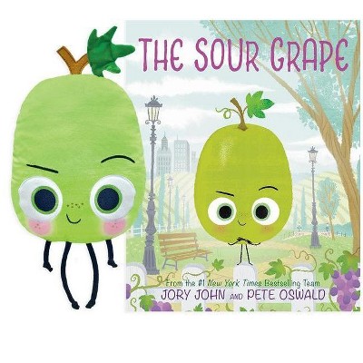 MerryMakers The Sour Grape Plush And Hardcover Book Set