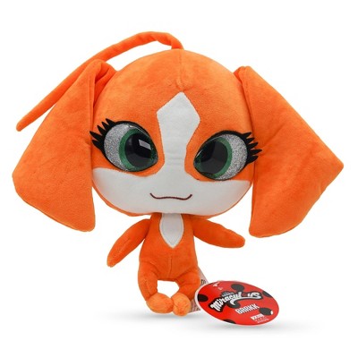Miraculous Ladybug - Kwami Mon Ami, 9-inch Plush, Super Soft Stuffed Toy with Resin Eyes, High Glitter and Gloss, Detailed Stitching Finishes