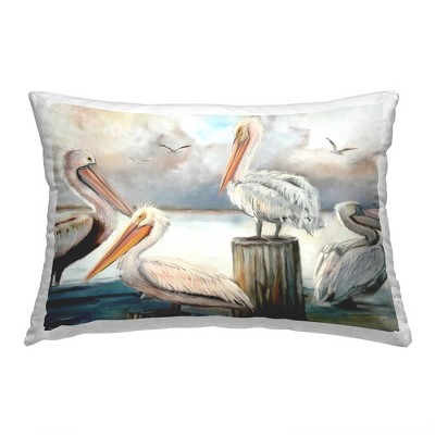 Stupell Industries Pelicans at Seaside, 14 x 20