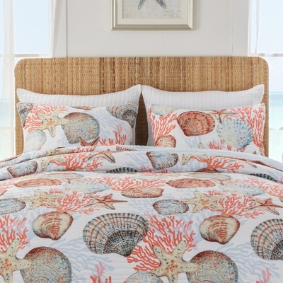 Greenland Home Fashions Beach Days 2104BS Standard Pillow Shams, 20X26