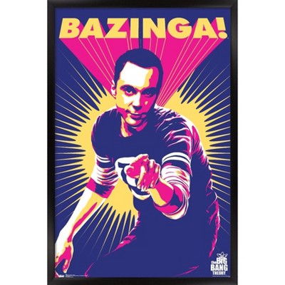 Trends International The Big Bang Theory - Sheldon Framed Wall Poster Prints