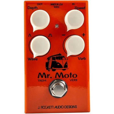 J. Rockett Audio Designs Mr. Moto Tremolo and Reverb Effects Pedal