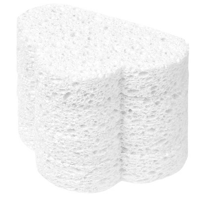 REGALWOVEN Kitchen Cloud Shape Dual-Sided Cleaning Sponges for Kitchen 4 Packs