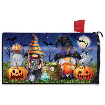 Briarwood Lane Halloween Gnomes Magnetic Mailbox Cover Humor Spoo