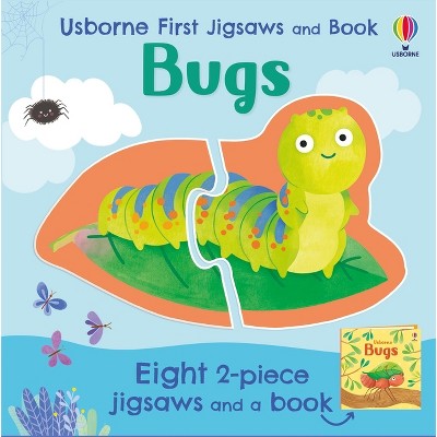 Usborne First Jigsaws and Book: Bugs - by  Matthew Oldham (Paperback)