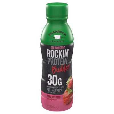 Shamrock Farms Strawberry Protein Shake - 12 fl oz