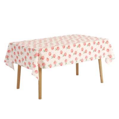 Unique Bargains Dining Waterproof Washable Soft Polyester Tablecloth 1 Pc