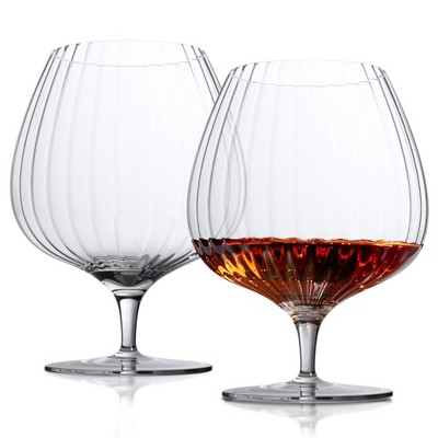 Whiskey Bourbon Brandy Crystal Glasses Snifter 20oz