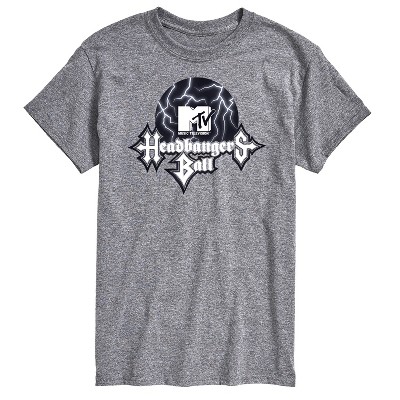 Men's - MTV - Headbangers Ball Lightning Short Sleeve Graphic T-Shirt