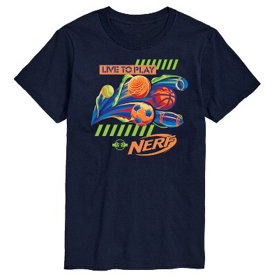 Men's - NERF - Live To Play Short Sleeve Graphic T-Shirt