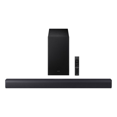 Samsung 2.1Ch DTS Virtual:X Soundbar with Subwoofer (HW-B53WF): HDMI ARC, Bluetooth, Wall Mountable