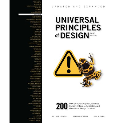 Universal Principles of Design, Updated and Expanded Third Edition - (Rockport Universal) by  William Lidwell & Kritina Holden & Jill Butler