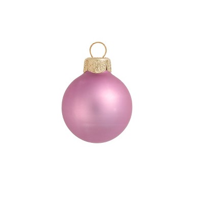 Northlight Shiny Finish Glass Christmas Ball Ornaments - 4.75" (120mm) - Rosewood - 4ct
