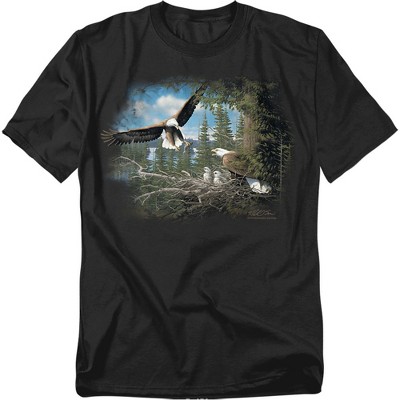 Wildlife Spring Bald Eagles Adult T-Shirt