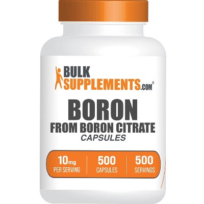 BulkSupplements Boron Citrate Capsules