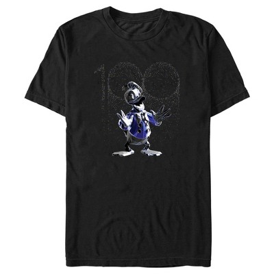 Men's Mickey & Friends Metallic Donald Duck 100 T-Shirt