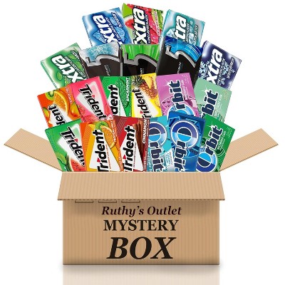 Gum Mix variety pack Assorted Flavors – 5 Gum, Extra, Orbit & Trident Pack of 15