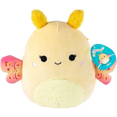 Squishmallows 10-Inch Miry The Moth Plush - Official Jazwares Butterfly Stuffed Animal Pillow - Kawaii Bug Plush Toy for Kids, Teens & Collectors