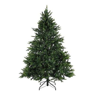 5.5' Green Pre-Lit Artificial Christmas Tree - Safavieh