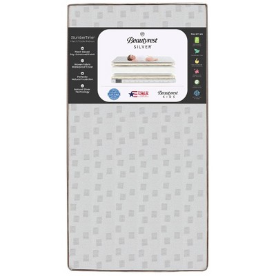 Beautyrest Silver Slumbertime Crib and Toddler Mattress