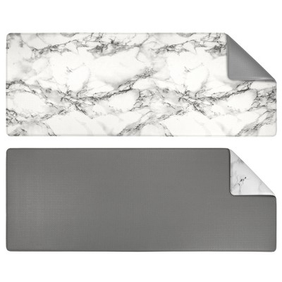OPUX Anti Fatigue Kitchen Floor Mat, Reversible Waterproof Non Slip Comfort Pad Office Home