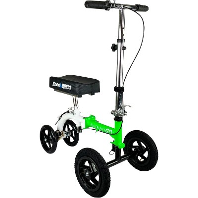 KneeRover GO HYBRID Knee Scooter with ALL TERRAIN Front Wheels