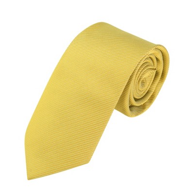 Allegra K Men's Self-tied Textured Wide Necktie