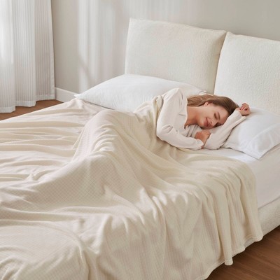 KTMBDW Fleece Blanket – Soft and Warm Decorative Fuzzy Blankets – Cozy, Fluffy, Plush Lightweight Throw Blankets