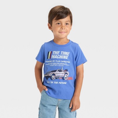 Toddler Back to the Future Graphic T-Shirt - Blue