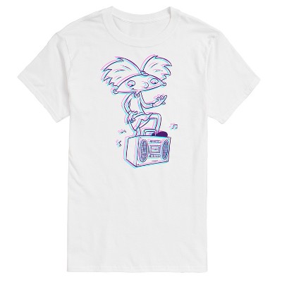 Men's - Hey Arnold! - 3D Arnold Short Sleeve Graphic T-Shirt