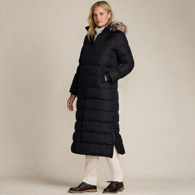 Lands' End Women's Outerwear Down Maxi Winter Coat