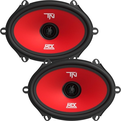 MTX Audio TERMINATOR68 Terminator Series 5x7"/6x8", 2-Way, 55W RMS 4-Ohm Coaxial Speaker Pair