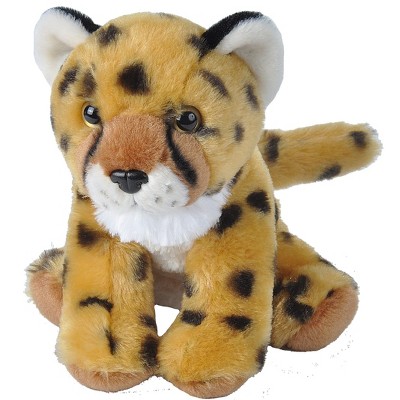 Wild Republic Cuddlekins Eco Mini Cheetah Cub Stuffed Animal, 8 Inches