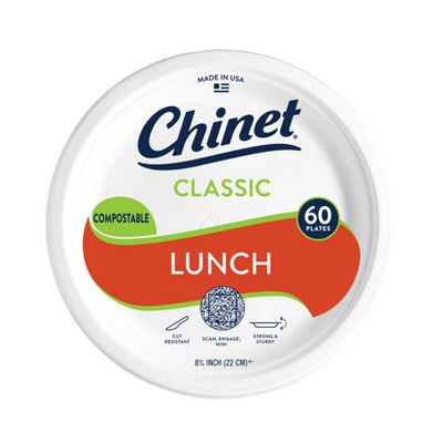 Chinet Classic Lunch Plate 8 3/4"