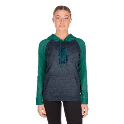MLB Seattle Mariners Women's Lightweight Hooded Sweatshirt