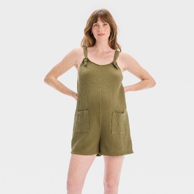 Maternity Gauze Romper - Isabel Maternity by Ingrid & Isabel™