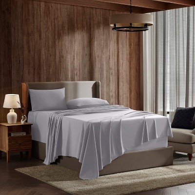 Nestl 4 Piece Bed Sheet Set, Deep Pocket Extra Soft Microfiber Sheets