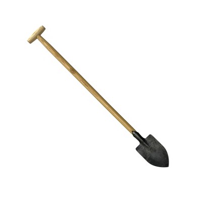 DeWit Junior Pointed Spade with T-Handle – Lightweight, Durable Gardening Tool