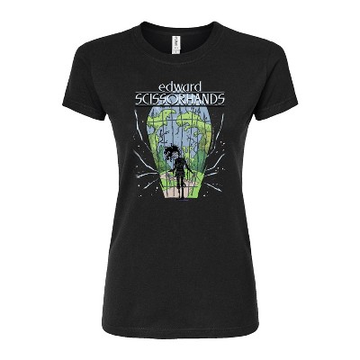Women's - Edward Scissorhands -  Fitted Graphic T-Shirt