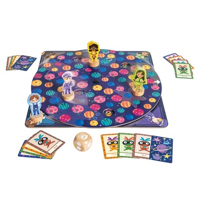 Hape: Planetary Pursuit - Chasing Board Game, Ages 4+
