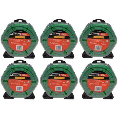 Shindaiwa Genuine 6-Pack of Grass Attack 1 Lb Donut .095" (dia.) Square Trimmer Line 909501-6PK