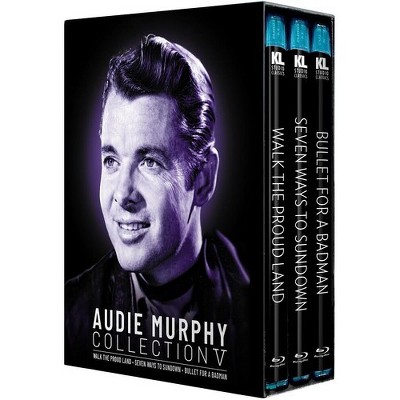Audie Murphy Collection V (Walk the Proud Land / Seven Ways from Sundown / Bullet for a Badman) (Blu-ray)