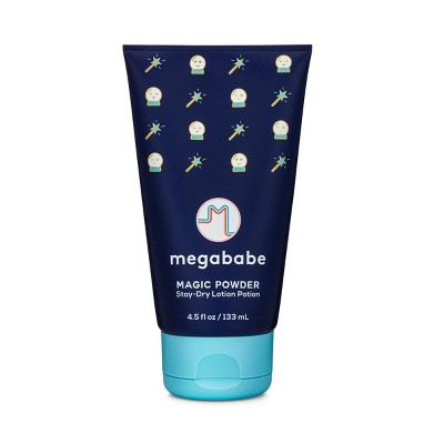 Megababe Magic Powder Stay-Dry Lotion Potion Cream Deodorant - 4.5 fl oz