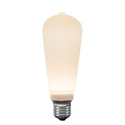 Festive Living G125 + LED Filament Outdoor Covered Patio Pendent Edison Replacement Bulbs, Warm White 2700K, E26 Medium Base