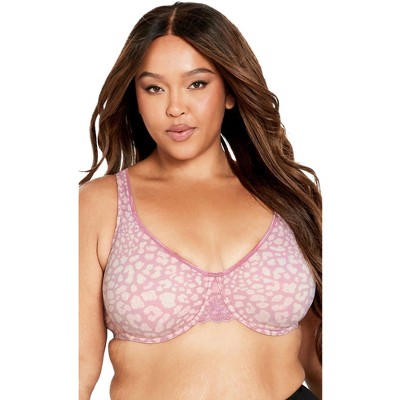 Avenue Smooth Caress Print Bra