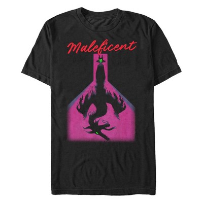 Men's Sleeping Beauty Maleficent Dragon Shadow T-Shirt